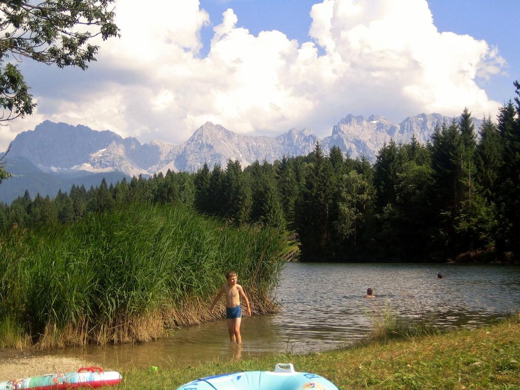 Apartament Ferienhaus Beim Veitele Mittenwald Zewnętrze zdjęcie